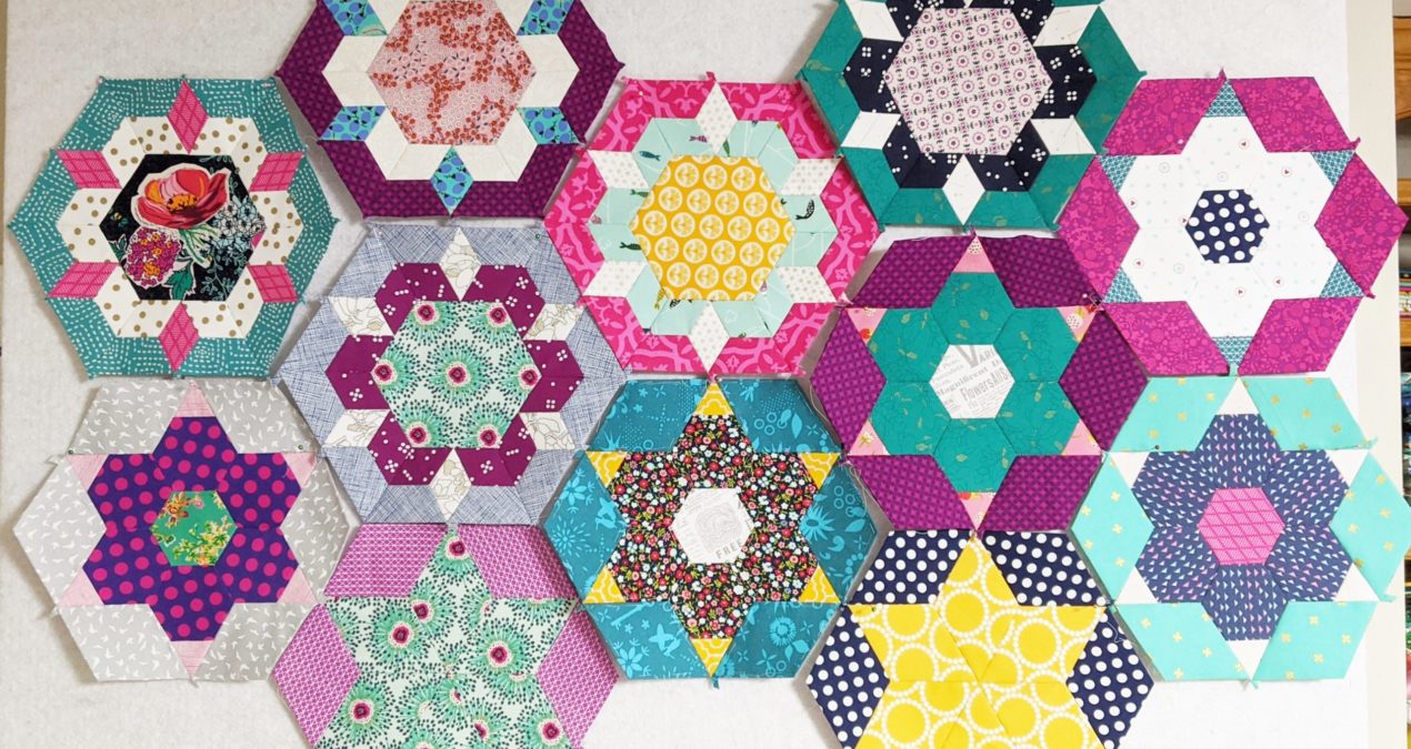 Smitten Quilt Progress
