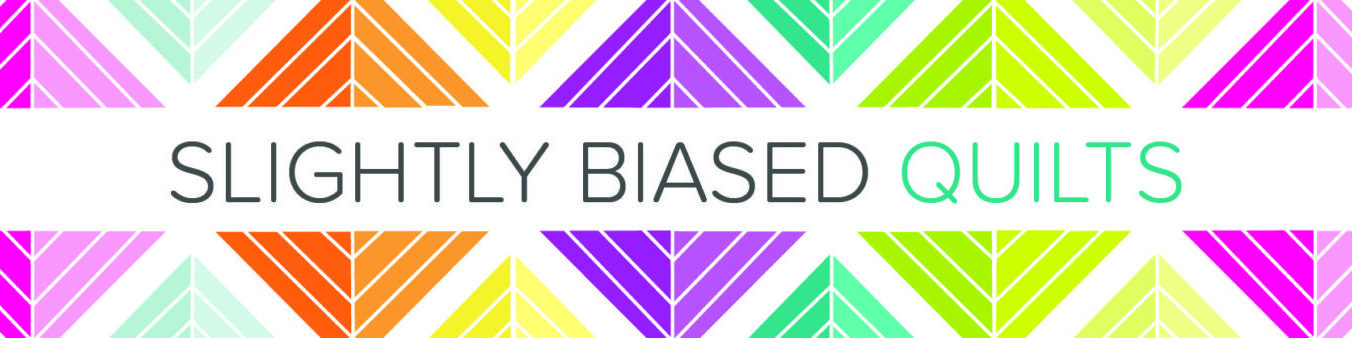slightly biased quilts