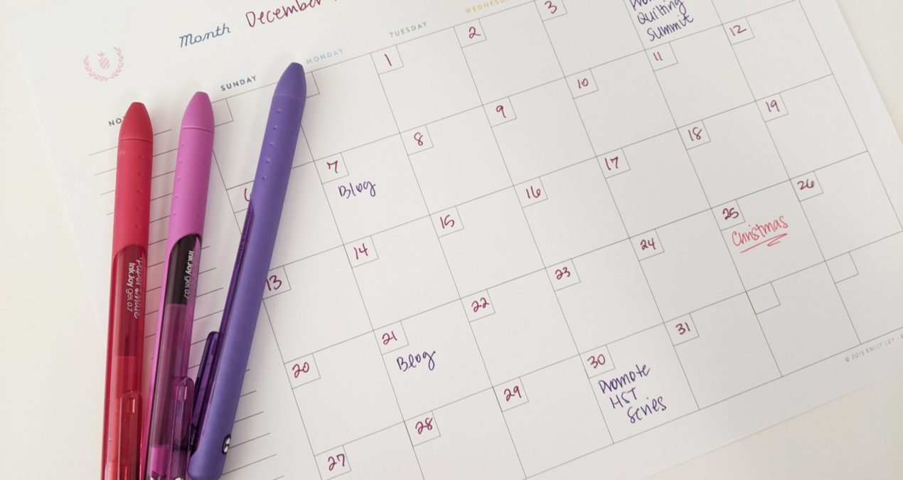 Planning for success in 2021 for Slightly Biased Quilts