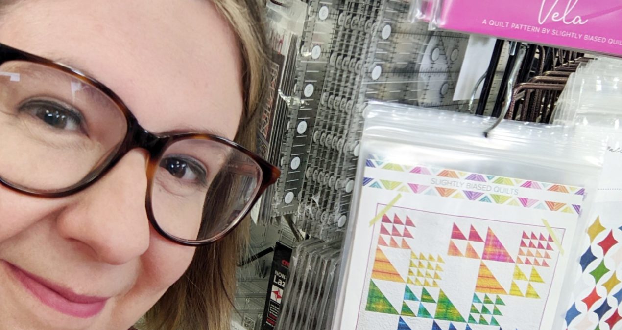 Slightly Biased Quilts in a Quilt Shop Near You!